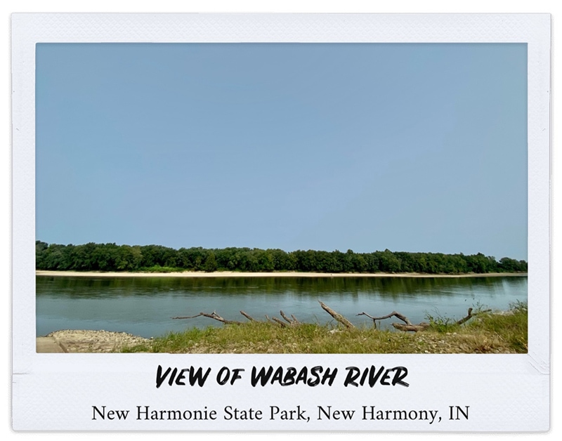 Photo of Wabash River at New Harmonie State Park in Indiana